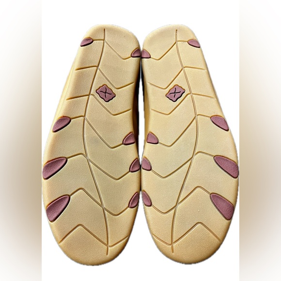 Twisted X Tan Moccasin-Style Loafers Slip/on Leather Tan Slippers Womens 11 - Picture 3 of 14